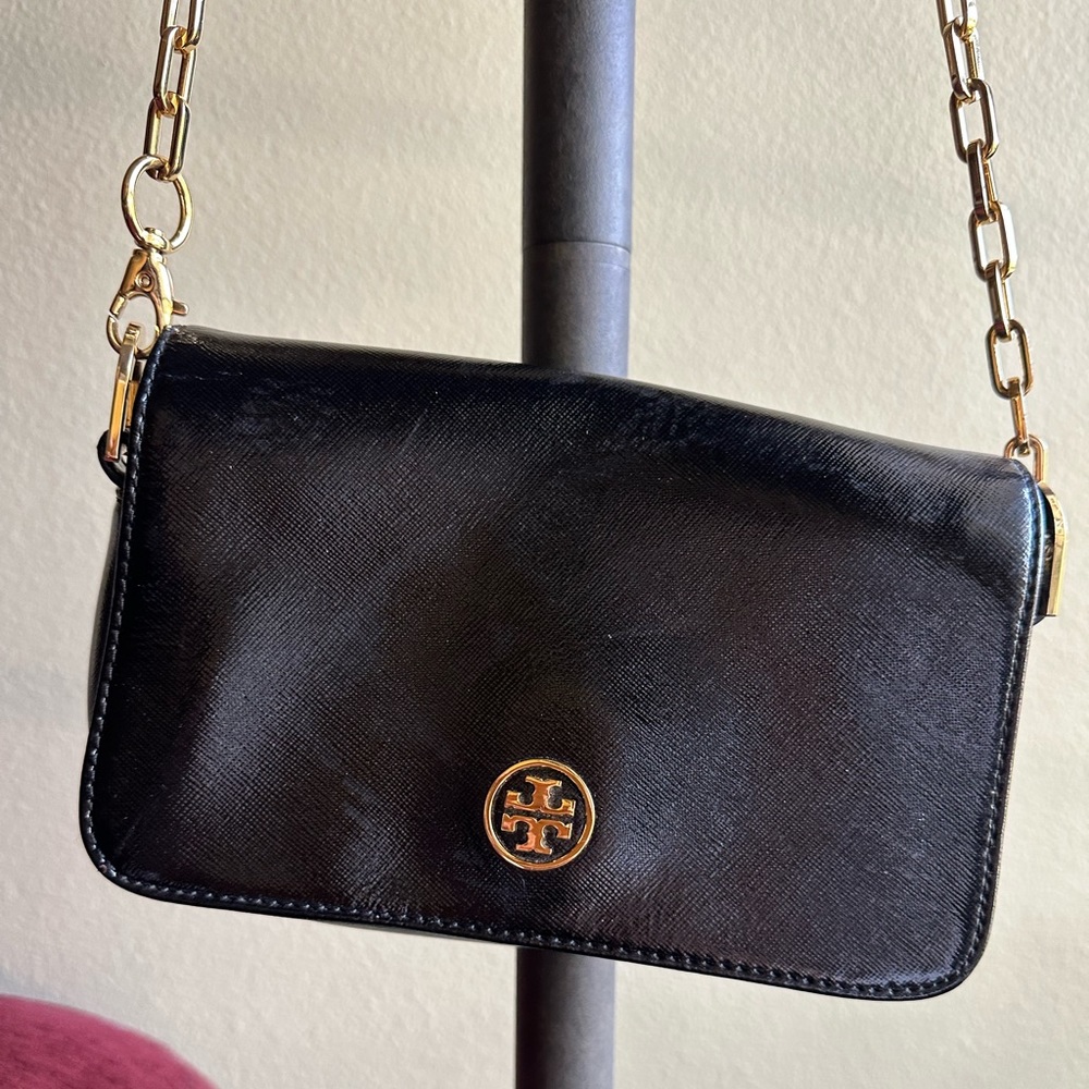 Tory Burch Robinson Crossbody Black